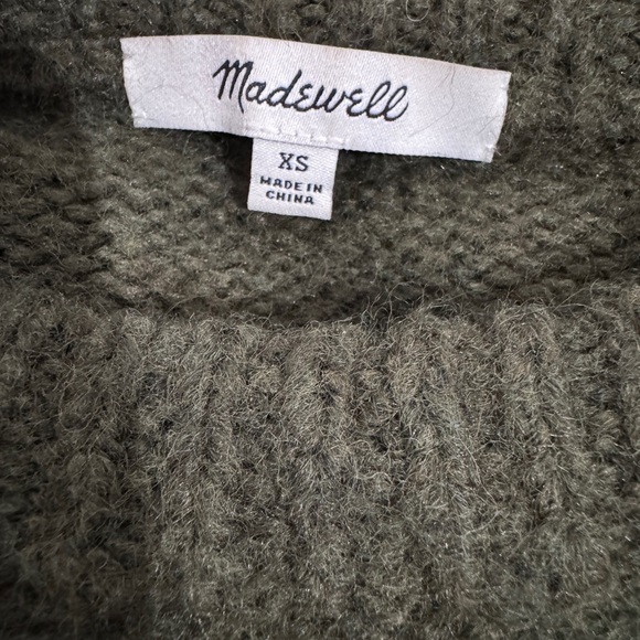 Madewell Wool Blend Wedge Sweater - Picture 5 of 6